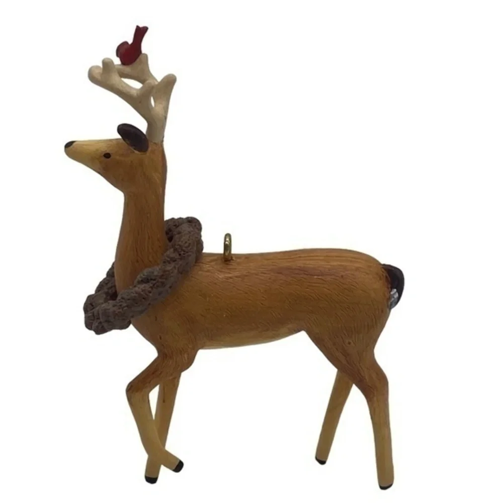 Hallmark Keepsake Peaceful Animals Reindeer Christmas Ornament 2007 in Box